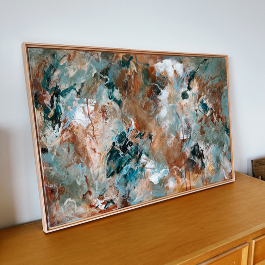 let's not dwell on it | 24 x 36