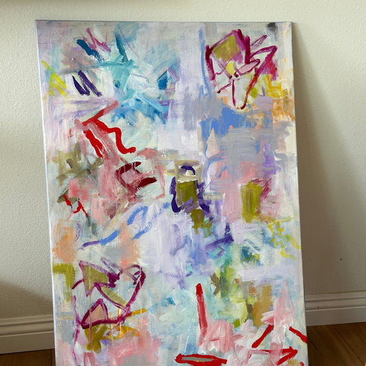 no words, just moves | 24 x 36